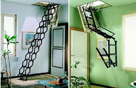 閣樓折疊樓梯 北京閣樓樓梯電動遙控 閣樓樓梯效果圖