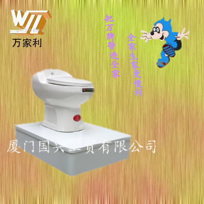 供應揚程可強排5m高的電動抽水馬桶（DWC-3A2C）