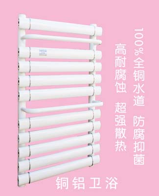 銅鋁背簍散熱器
