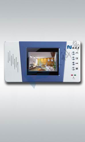 3.5寸屏免提彩色可視樓宇對講分機