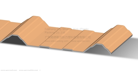 新力UPVC三層共擠芯層發泡超耐候防腐隔熱瓦