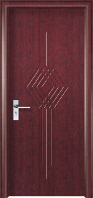 免漆模壓套裝門-11