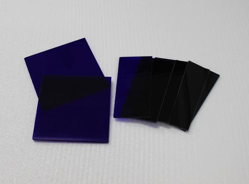 藍色看火鏡、鈷藍色玻璃、鈷玻璃