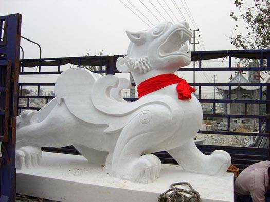 石雕貔貅,獬豸，獨角獸，天祿，辟邪