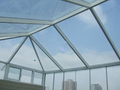 陽光房..鋁和木鋁天窗