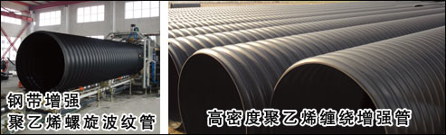 鋼帶增強聚乙烯螺旋波紋管