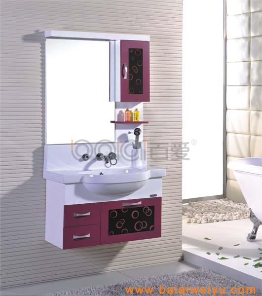 供應浴室柜，PVC浴室柜，衛(wèi)浴潔具1006