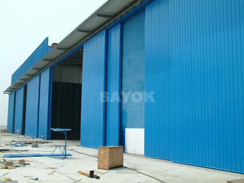 重疊平移門，重疊門電機，玻璃重疊門