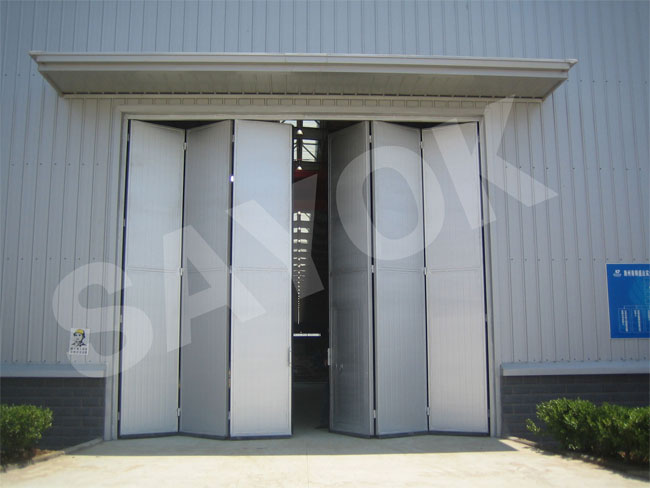 消防車庫門，廠房上滑門、柔性折疊門