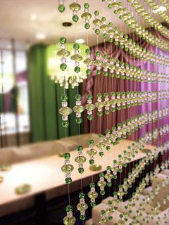 沈陽窗簾 水晶珠簾007