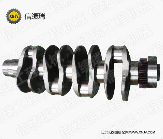 沃爾沃55/60/140/200B挖掘機發動機曲軸