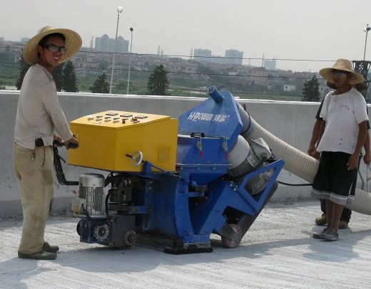 BFC橋面與工業(yè)地坪拋丸機