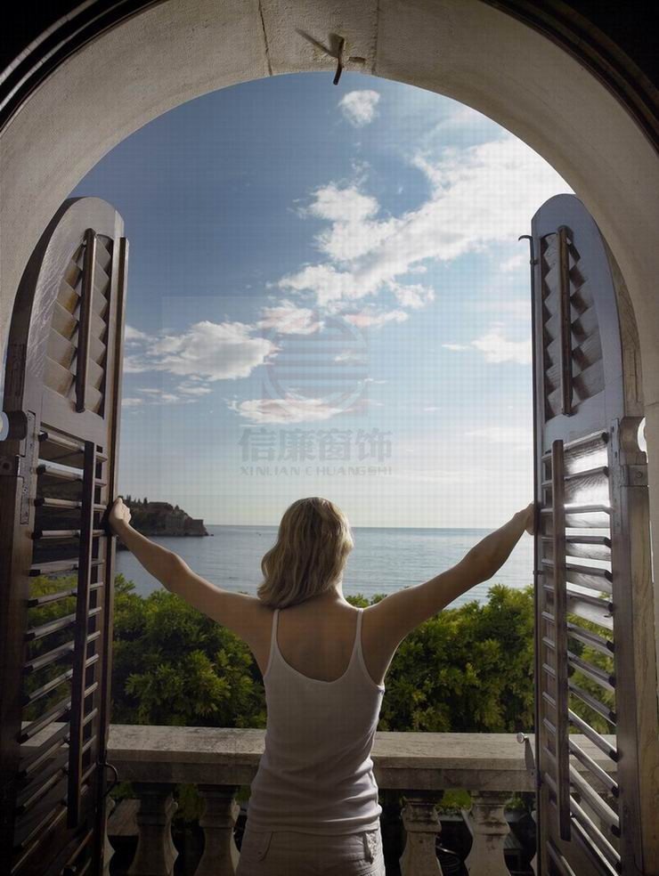 信廉圓弧窗實木窗異型窗