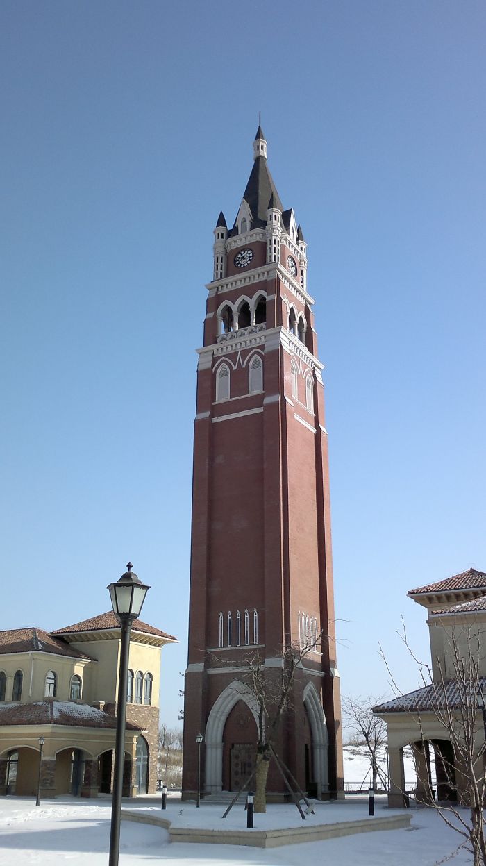 海利源GRC構件-棋盤山歐陸小鎮鐘樓工程