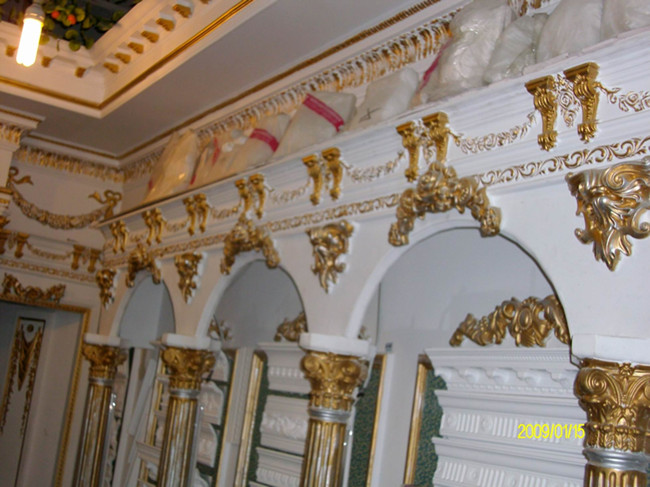 長期供應優質石膏線條 羅馬柱 北京佳藝美石膏制品