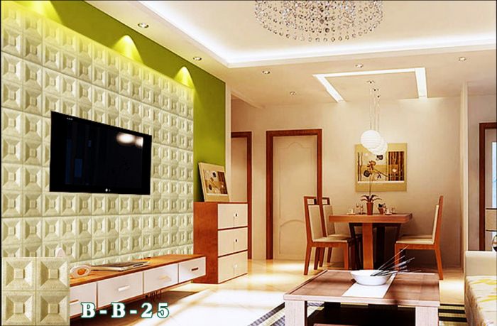 撫順市百瑞德背景墻效果5