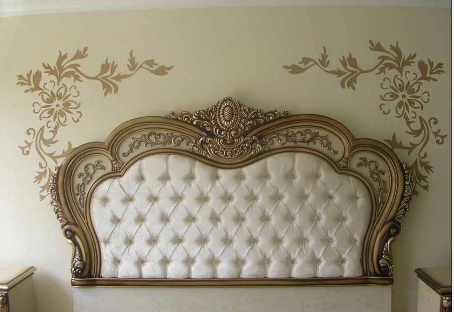 沈陽優特美筑硅藻泥床頭背景墻 零污染