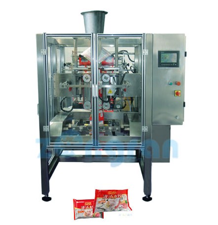 吉林全自動冷凍水餃包裝機，袋裝冷凍食品包裝機