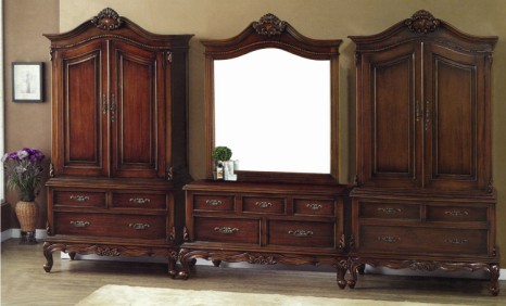 韓國進口桃花芯木YERAM家具--衣柜2