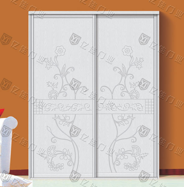 衣柜移門-精雕系列，YJ-091