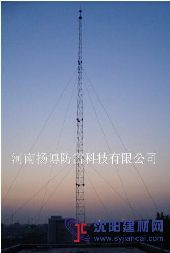 新鄭國際機場25米三角形避雷塔安裝