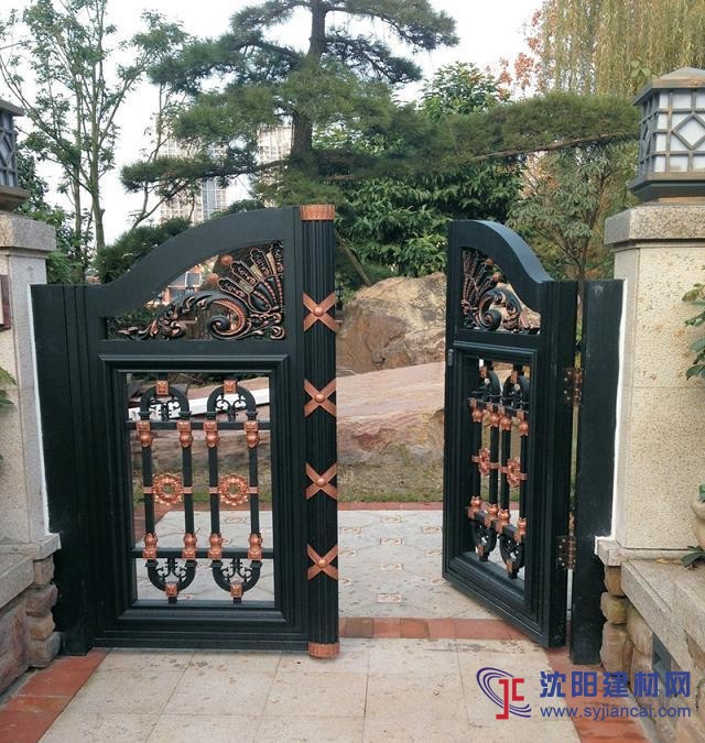 營口鑄鋁大門