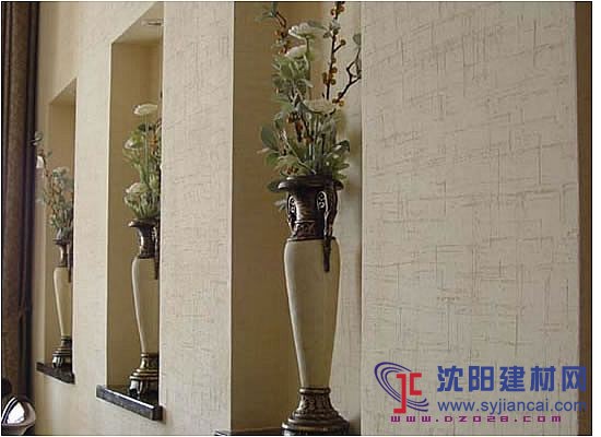 沈陽碧然硅藻泥背景墻效果圖肌理2
