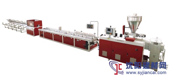 PE或PP木塑二步法擠出生產線