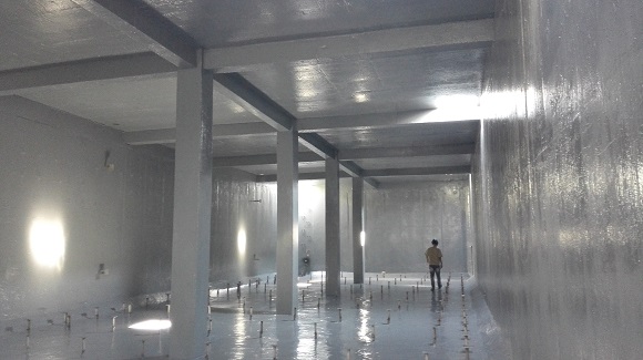 開原益海嘉里污水廠池防腐工程