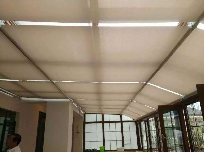 FSS卷軸式天棚簾批發沈陽天棚簾安裝