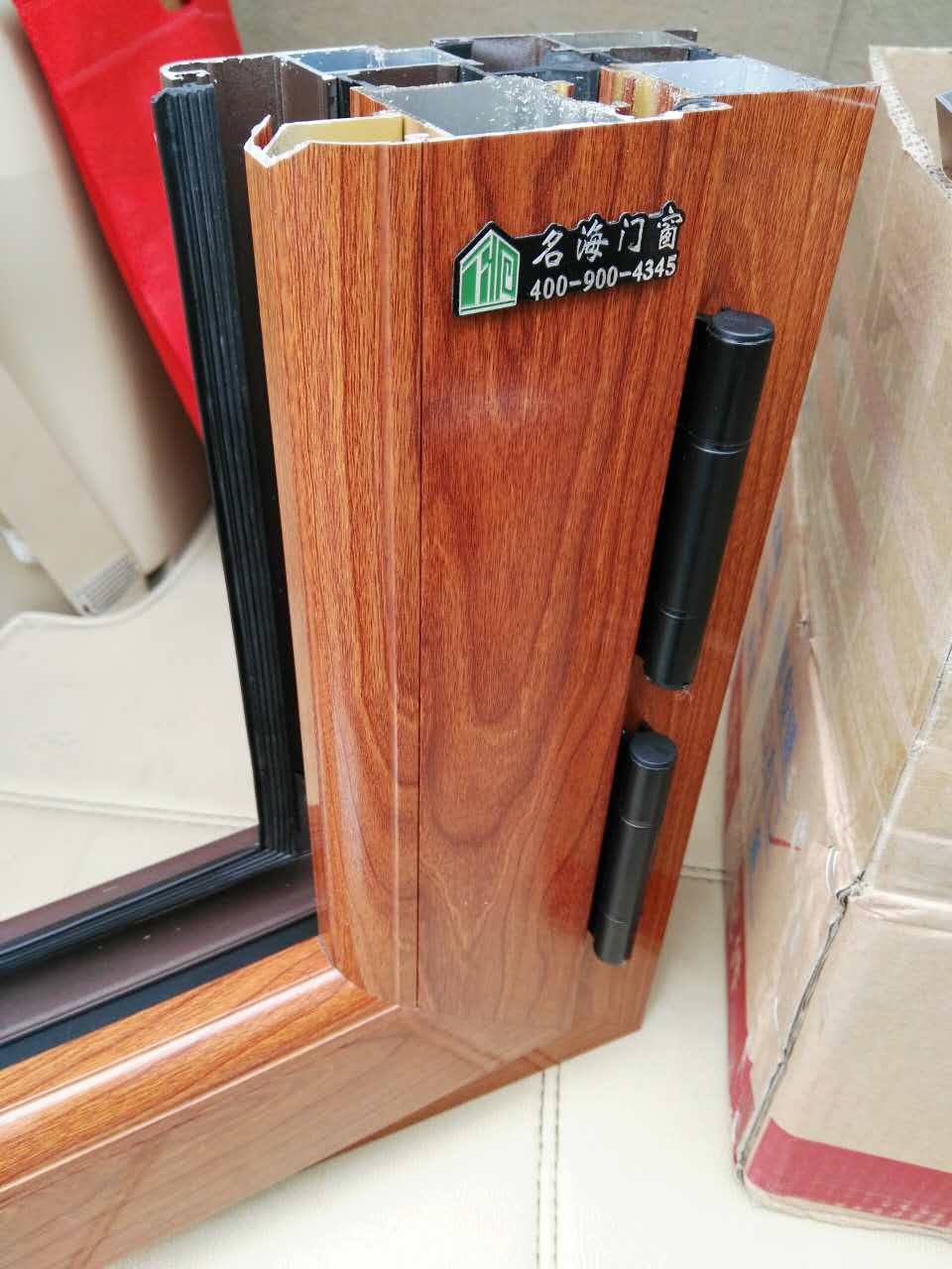 沈陽名海門窗產品質量近景展示