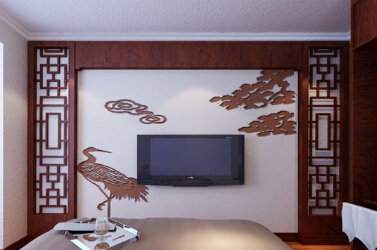 沈陽硅藻泥電視背景墻施工-沈陽和一硅藻泥