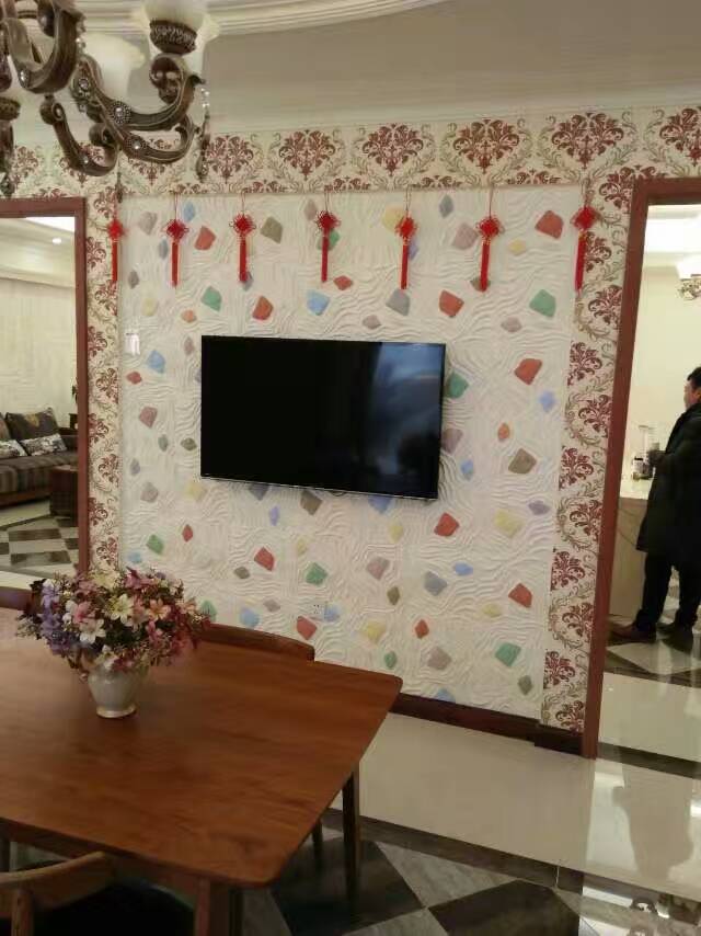 沈陽和一硅藻泥藝術(shù)漆，背景墻，頂棚