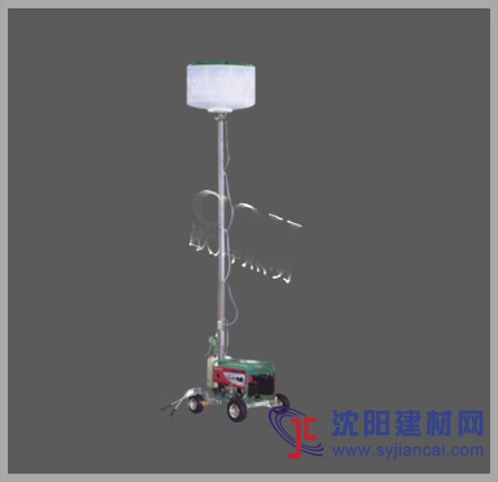 大功率月球燈，移動照明車，手搖式升降移動照明車