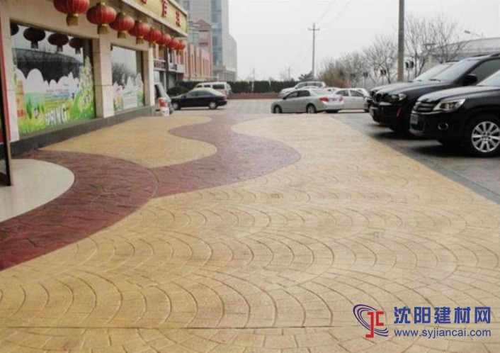 青島壓模路面材料價格