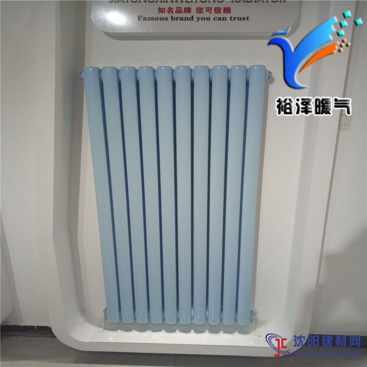 批發暖氣片散熱器大水道鋼制柱形鋼二柱壁掛式