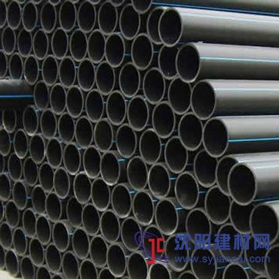 發銷售dn40黑色pe給水管PE直管