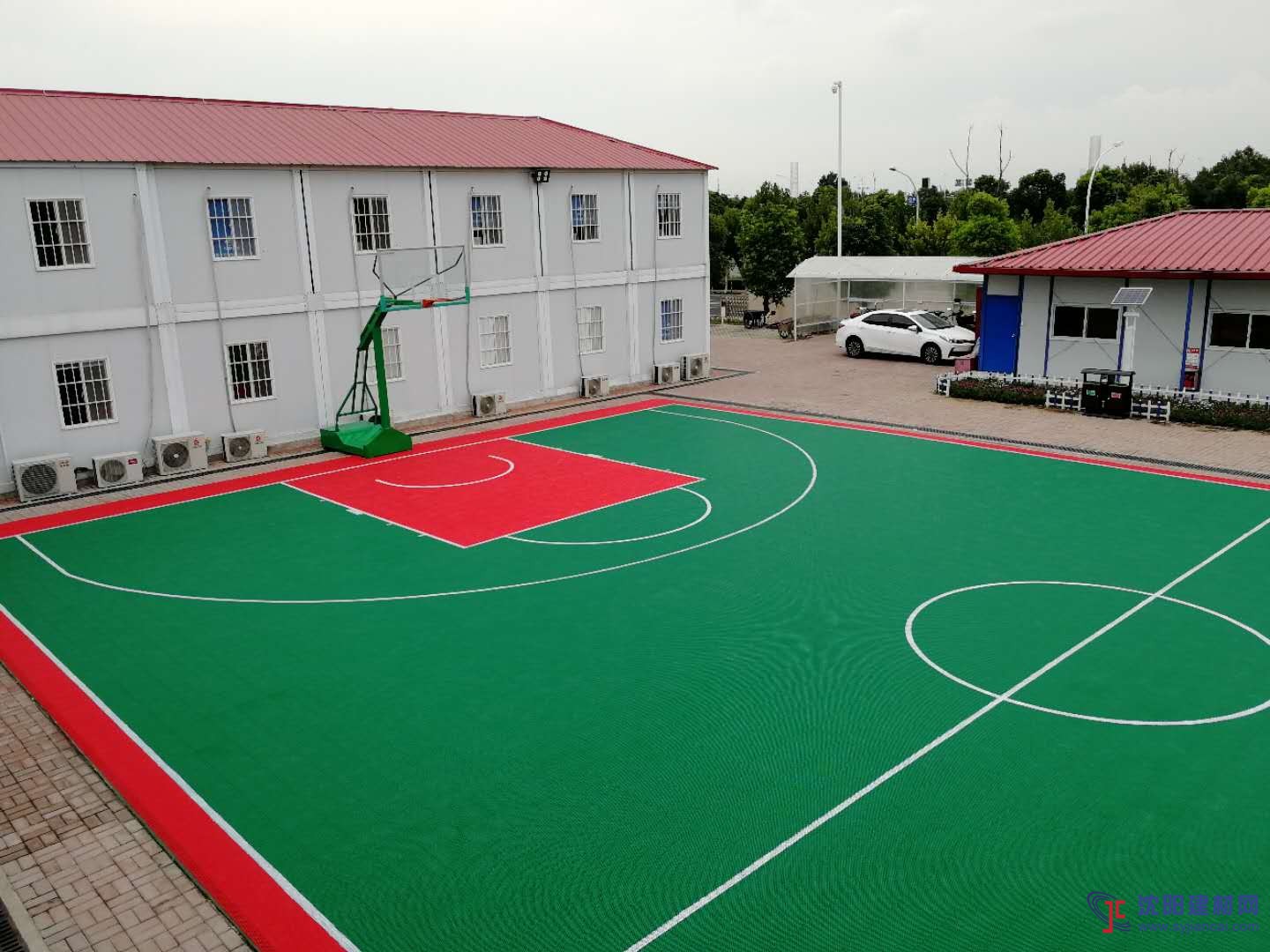 沈陽籃球場地板安裝方便快捷