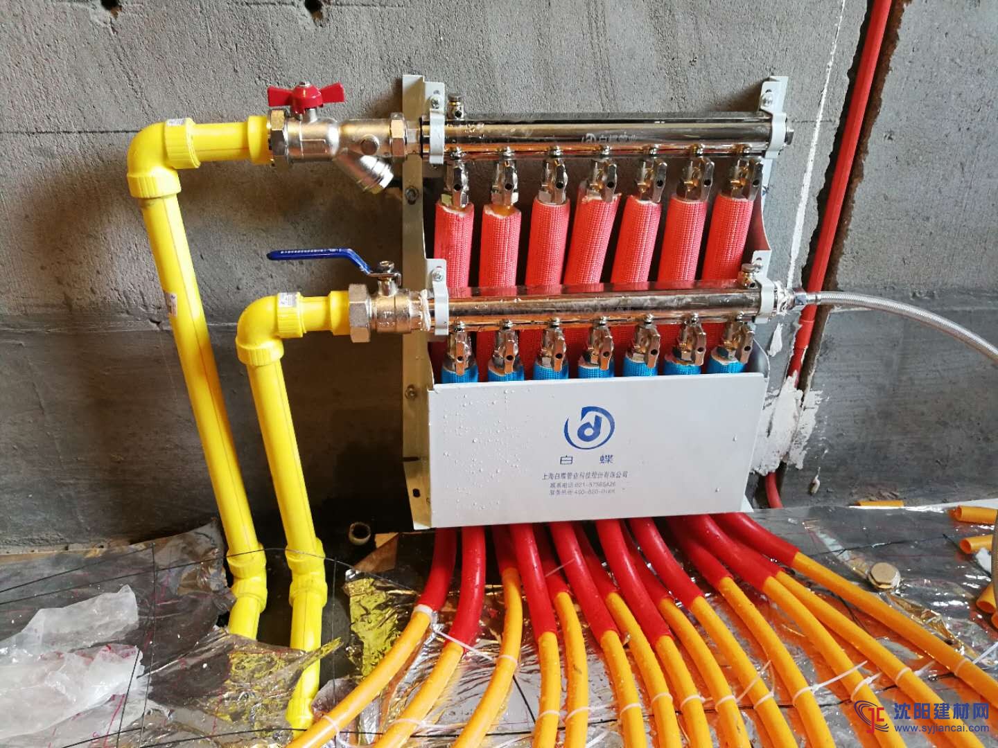 管道十大品牌 韓城品牌地暖管認準上海白蝶