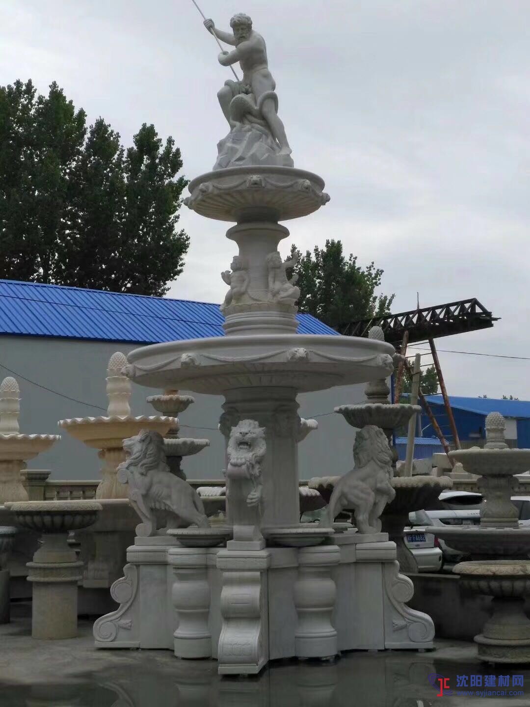 大連市定做大理石噴泉