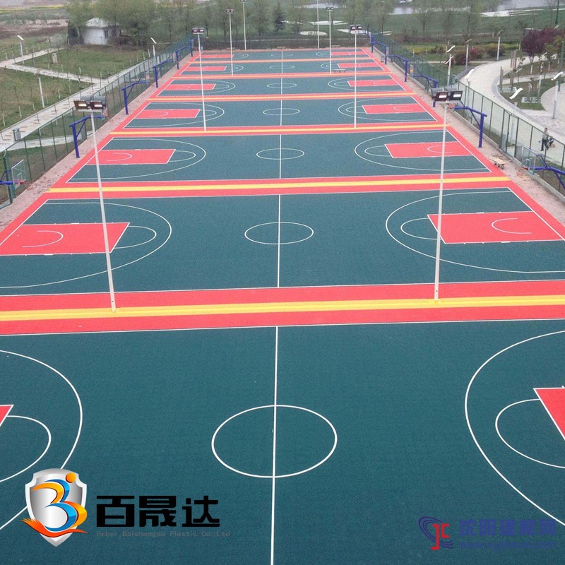 百晟達幼兒園室外 懸浮拼裝地板 懸浮地板幼兒園室外