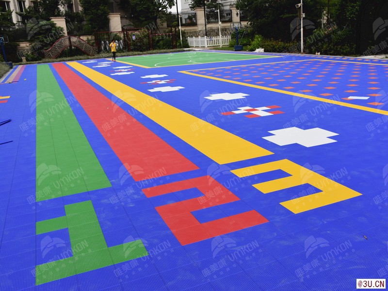 懸浮地板生產廠家直銷 可拼裝耐磨防滑地板