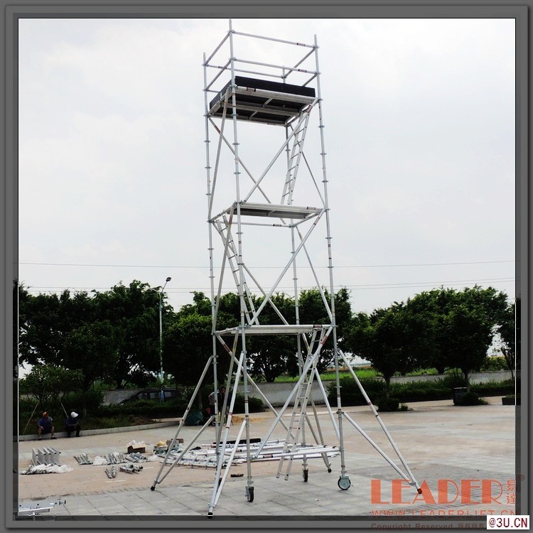 高空作業維修用腳手架 單管式設計 安全可靠