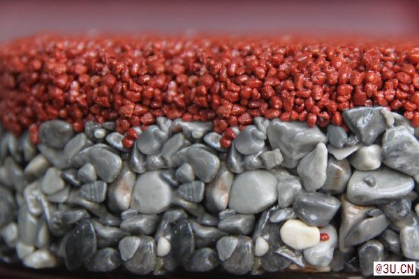 彩色透水混凝土材料透水混凝土凝膠增強劑